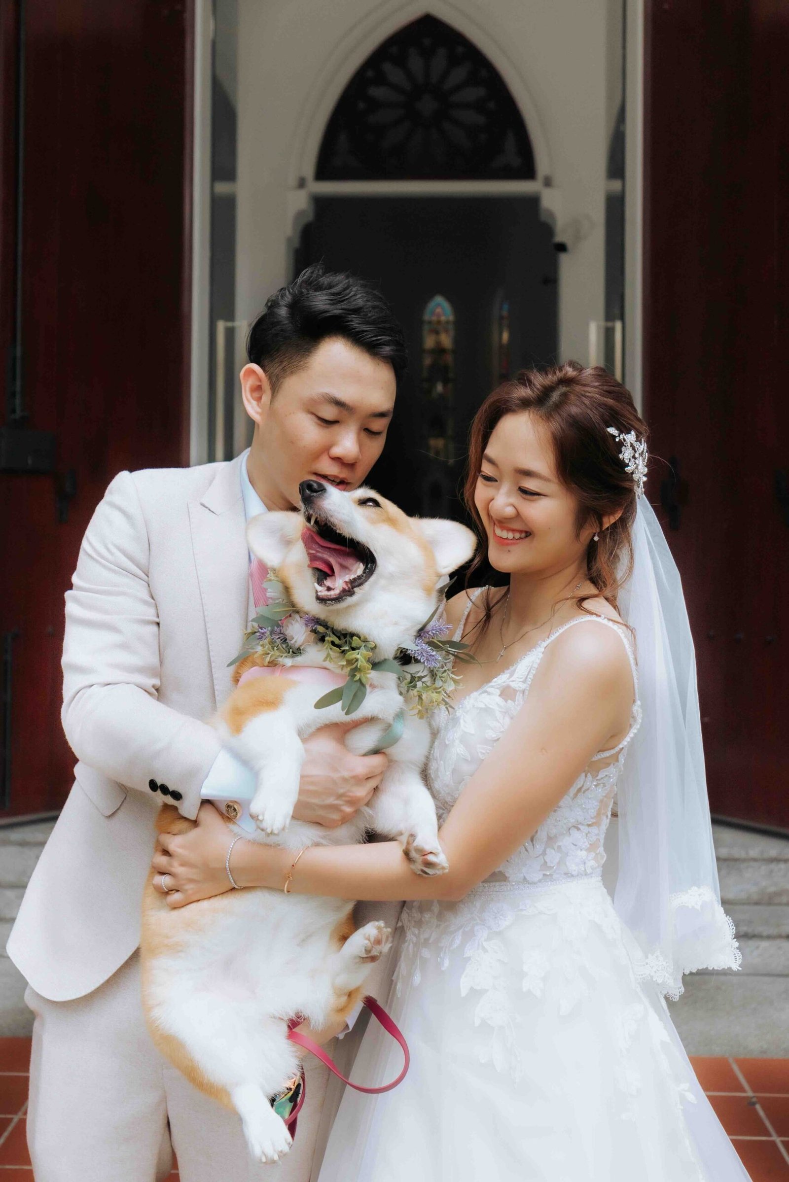 Shin Wakusu wedding photography and videography, Gown & Bridal partner